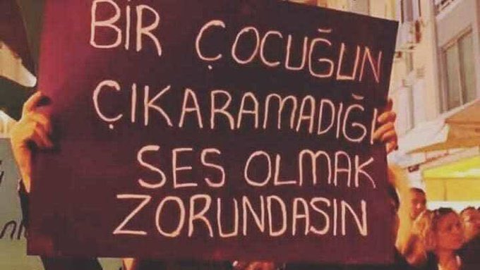 Pedofiliye karşı ses çıkarmak zorundasın ! #susmaşırnak