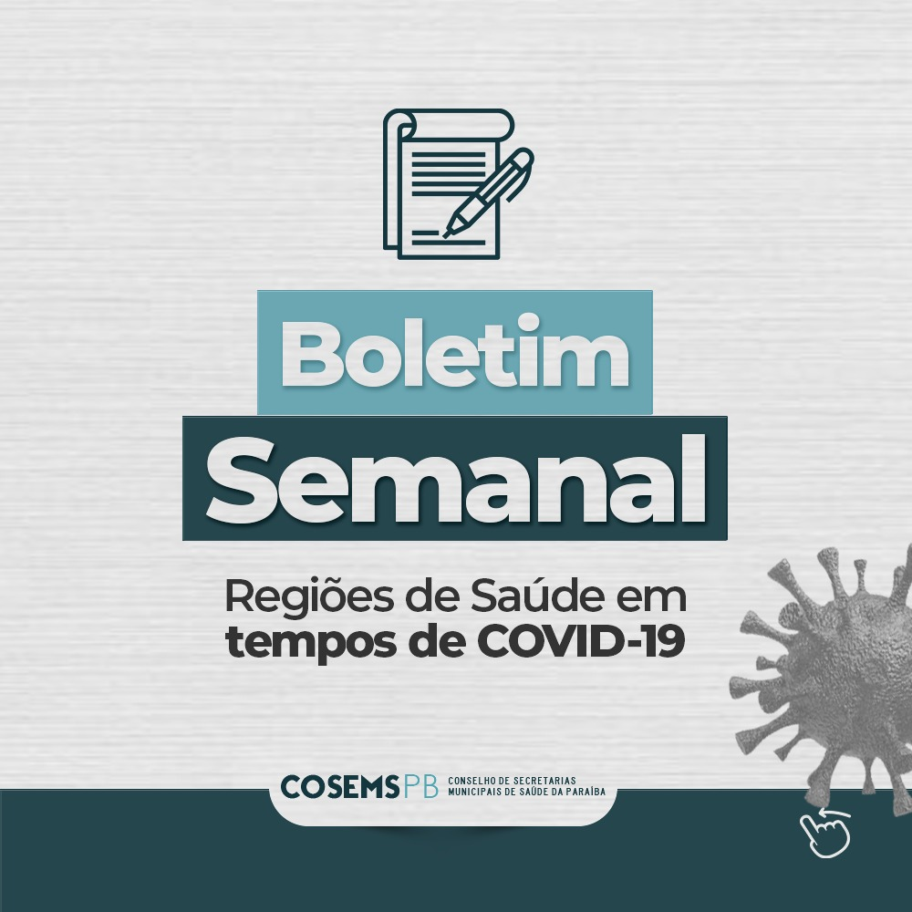 cosems_pb's tweet photo. Atualização do boletim semanal das regiões de saúde, com evolução dos casos confirmados e óbitos. Saiba mais, em: https://t.co/STfO1Dfu8S https://t.co/2KlSYefKCK