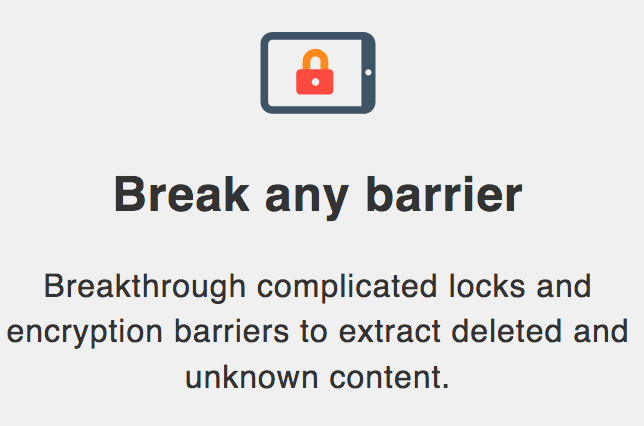 In May 2019, the US gifted Ghana technology made by the Israel-based Cellebrite corporation.Cellebrite's website says their tools can "[b]reakthrough complicated locks and encryption barriers to extract deleted and unknown content."  https://cpj.org/2020/07/us-uk-interpol-give-ghana-phone-hacking-tools-raising-journalist-concerns-on-safety-and-confidentiality/