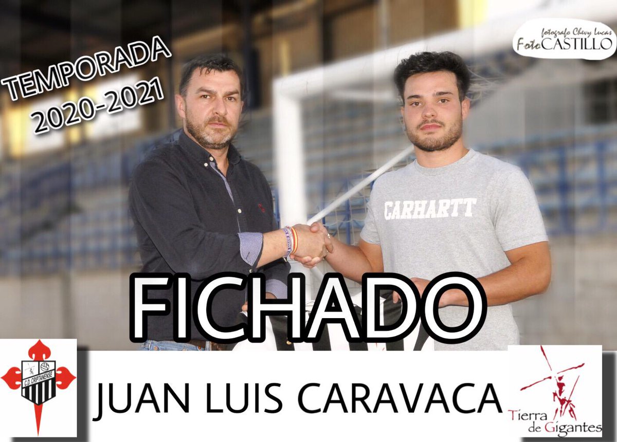 cdbcriptanense's tweet photo. .. vamos con más fichajes.... Juan Luis Caravaca @juanluiscarava1, ex jugador del Miguel Esteban, Albacete y Villacañas, sumamos a nuestro proyecto calidad, fuerza y trabajo.
Bienvenido Juanlu!!!
1,2,3, UNIÓN ⚫️⚪️!!!
#TierradeGigantes
#Haztesocio
#yosoydelcriptanense https://t.co/WkAguchDB0