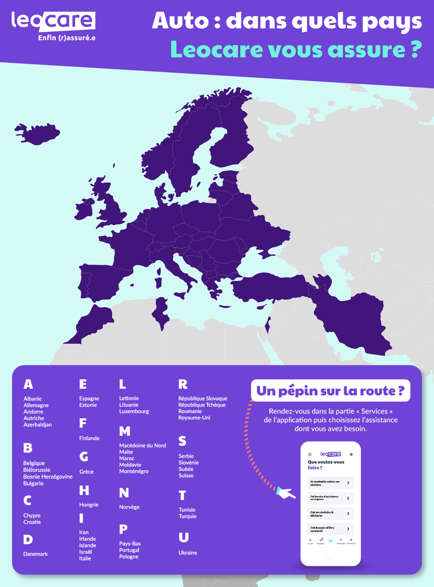 Leocare_Assure's tweet photo. 🚘 #AssistanceAuto | Un roadtrip prévu cet été?
Avec votre assurance auto, nous organisons le remorquage & le dépannage de votre voiture dans la plupart des pays d'Europe & limitrophes
Un pépin sur la route? Allez dans "Services" & sélectionnez l'aide dont vous avez besoin 👉📱 https://t.co/Ibw6OtpOf7