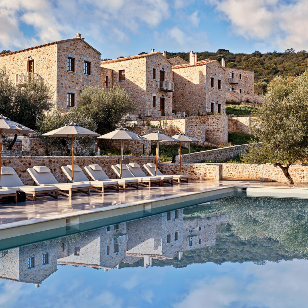HotelbrainGroup's tweet photo. The opening of 100 Rizes Luxury Seaside Resort seems only one breath away. Reserve your invigorating escape and cherish the colorful mosaic of Mani's landscape.

#hotelbraingroup #100rizes #mani #GreeceHealthFirst https://t.co/pFp3x5yNP7