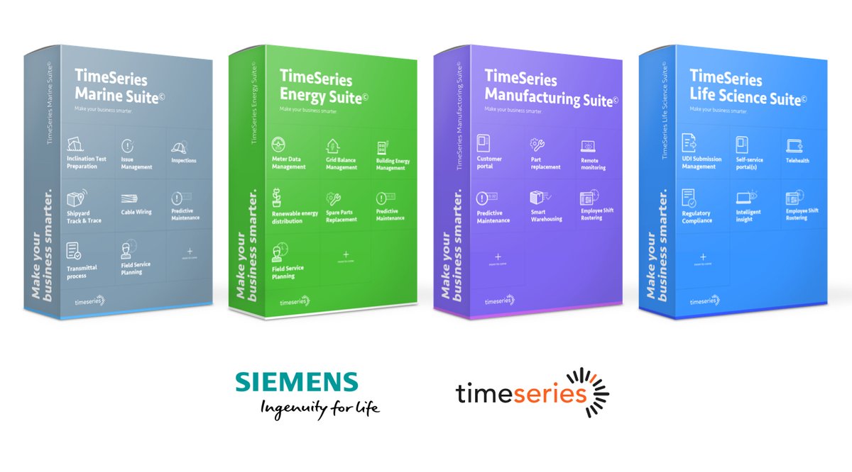 TimeSeries expands partnership with Siemens and launches industry-specific low-code app templates. Read more: timeseries.com/timeseries-exp… 

#siemens #partnership #industrytemplates #lowcode