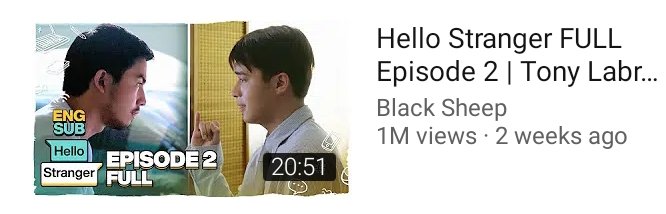 BLFilipinopride's tweet image. Wait. @Black_SheepPH
Binudol mo kami sa air time NG #HelloStrangerEP3 16:25 Lang Ang time consuming!! Gigil mo ako meaning may utang ka samin Kaya ilaan mo yung time na Yun SA episode 5 ok!

#HelloStrangerEP4