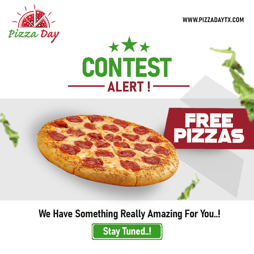 PizzaDayTx's tweet photo. #ContestAlert !
We have something really amazing for you..!
#staytuned
#pizzaday #freepizza #austin #downtownatx #6thstreet #sixthstreet #atxdatenight #parksideprojects #feedfeed #tastingtable #eeeeats #italianfood #austineats #keepaustineatin #pizza #supportlocal #trueaustin https://t.co/lGmUMah5hN