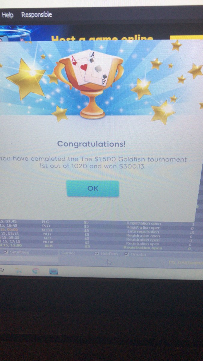 Playing through the MTT series on <a href="/888poker/">888poker</a> until I take each one down. Next up it’s the mini swordfish.