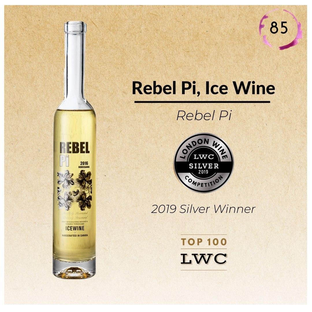 #Winelovers! If you have not stocked this Roussanne Ice wine yet, then you need to do it now.

Rebel pi – Ice wine by <a href="/Rebel_Pi/">REBEL Pi</a>  is 100% single-vineyard Roussanne Ice wine! 
It was ranked at 85 on the #top100lwc list launched by <a href="/londoncomps/">London Competitions</a>  

A must stock wine!