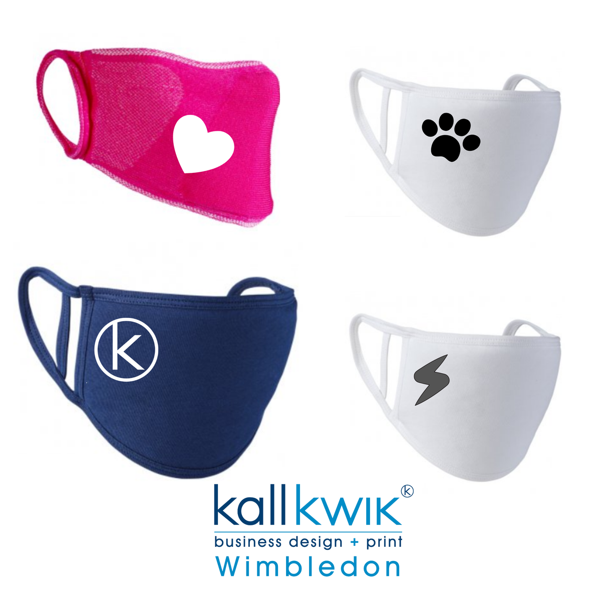 We asked yesterday whether you liked #personalised #facemasks or not. You certainly do! We have orders flying out the doors. We are adding hearts, paw prints, doors, logos, you name it, we are doing it! email us for prices and how to order. #Wimbledon #staysafe <a href="/MertonChamber/">Merton Chamber</a>