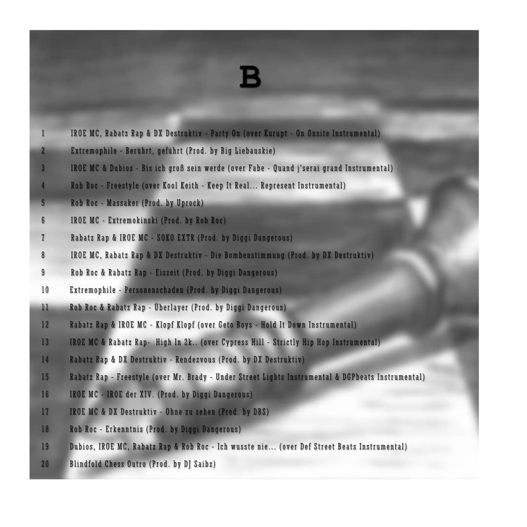 ExtremophileCru's tweet photo. Hier die Tracklist zum Mixtape. 🗒
⠀⠀⠀⠀⠀⠀⠀⠀⠀⠀⠀⠀⠀⠀⠀⠀⠀⠀⠀⠀⠀⠀
#Extremophile #EXTR #BlindfoldChess #zweipunktnull #Mixtape #tracklist #RightRecords #release #31thjuly #2k20 https://t.co/7MHHTxu5J3