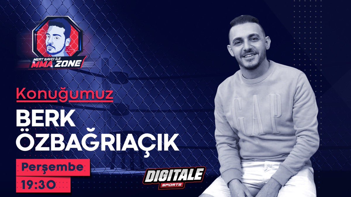 SportsDigitale's tweet photo. 🥊 MMA Stüdyo'dan Berk Özbağrıaçık'ın katılımıyla #MMAZone #SportsDigitale YouTube kanalımızda yarın yayında!
🎙️ @MmaStudyo ve @omermertsavci
🎥 https://t.co/2qNP6JzTs4
#MMAZone #MMA #UFC https://t.co/c0AM8aedxN