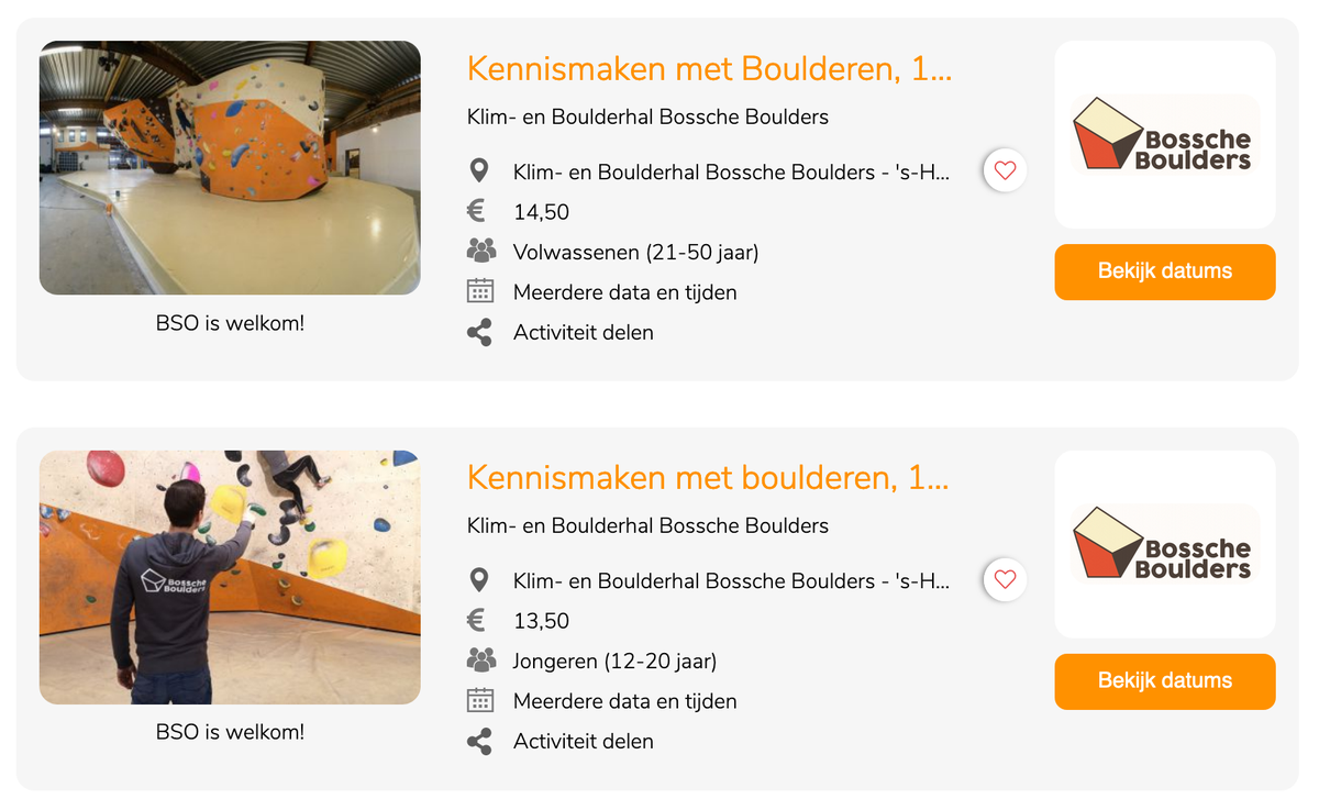 boek via actiefindenbosch.nl een leuke kennismaking met #Boulderen (#klimmen) bij Bossche Boulders
#samenzijnwijdenbosch #denboschleeft #laatklimmersnietvallen #klaarvoorklimmen  #DenBosch #shertogenbosch 
#debosschezomer #leukedingendoen #zomervakantie #actiefindenbosch