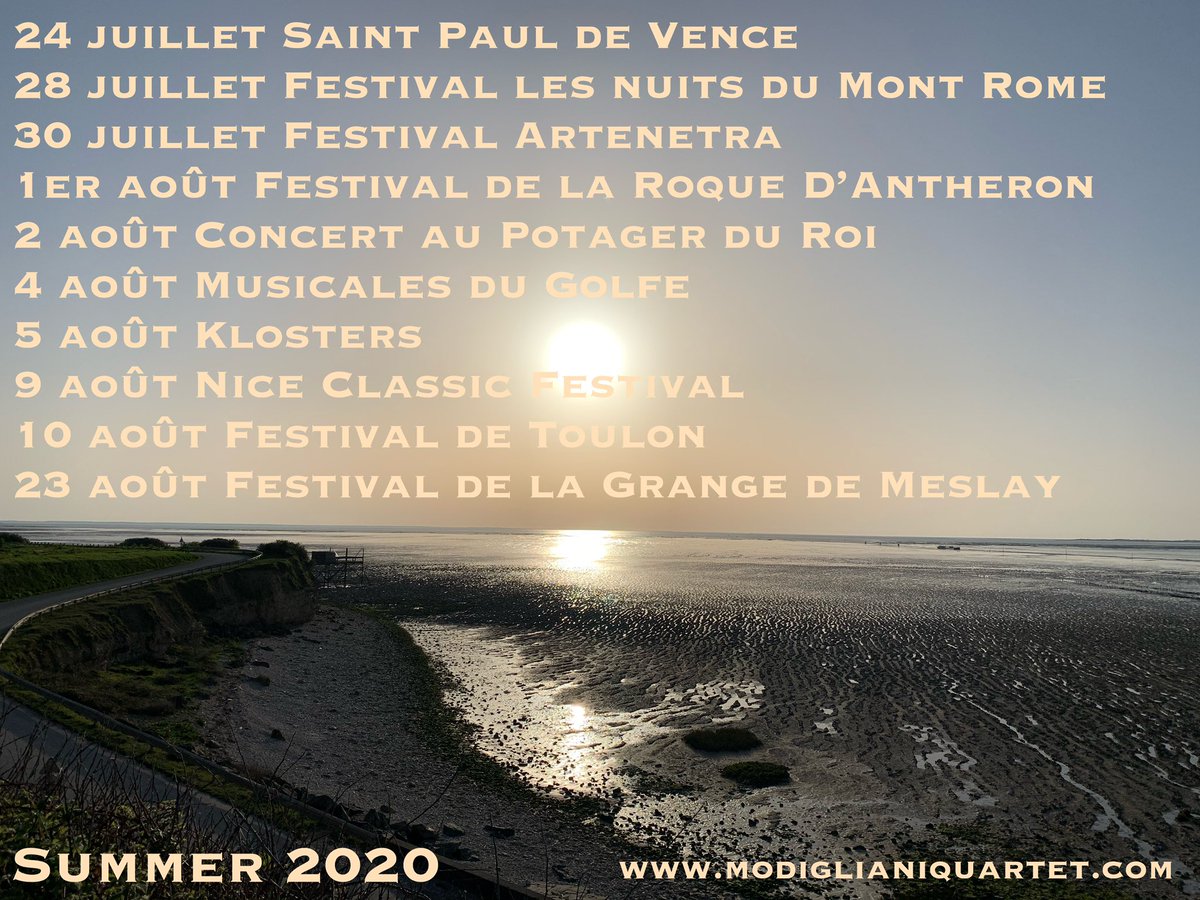 QModigliani's tweet photo. 2ème partie des concerts de l’été @AuConcerts @otstpauldevence https://t.co/11FVHNPgmn