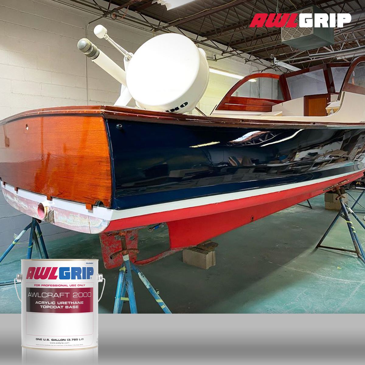 Awlgrip on Twitter "A Timeless Green finish for this beautiful boat