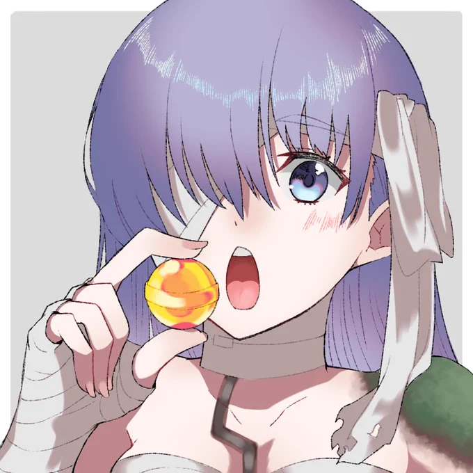 強化おめでとう〜!前に描いたプロテアちゃん? 