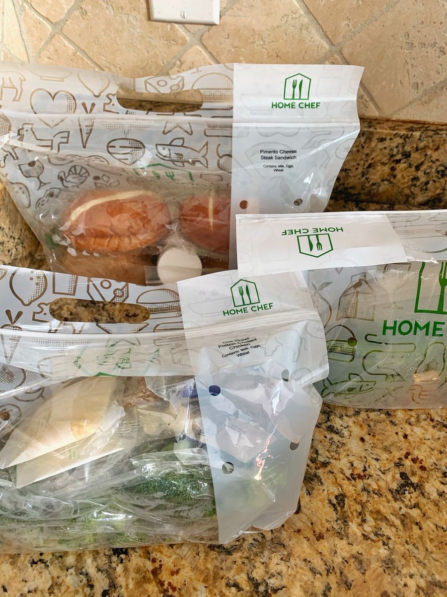 JTDoesNYC's tweet photo. Next #MealKit I’m trying out is @realhomechef!
At first glance, I really love how the meals are packaged separated, and these bags are super cute!
Here’s a $35 coupon! 📦📦📦
#RealHomeChef #MealKit l #MealDeliveryService #HookedOnHomeChef #MealDelivery #MealSubscription https://t.co/dZjcZwiZAJ