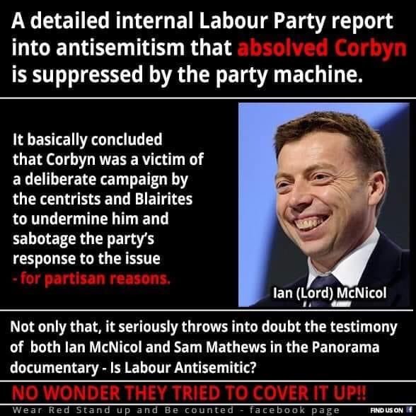 RuthMorgan63's tweet photo. @Keir_Starmer Have you read the #leakedreport? If so have you actually paid any attention to it or are you quite happy as it achieved your nefarious aims? https://t.co/qKAZhFHZqj