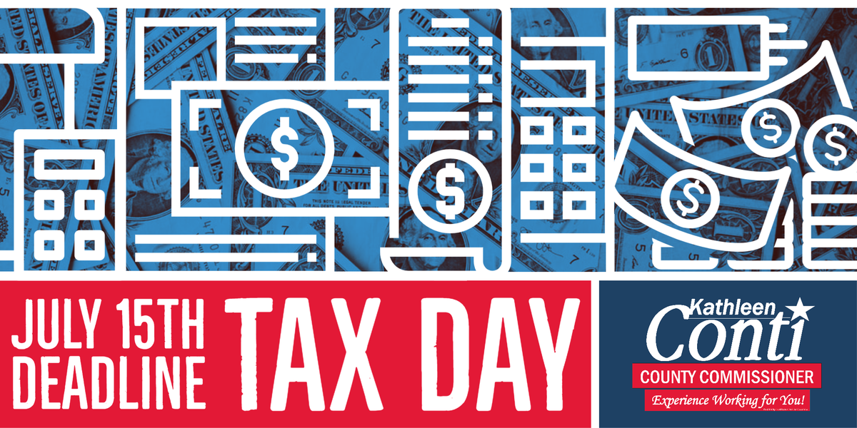 KContiforCO's tweet photo. Reminder, today is #TaxDay https://t.co/6pMp2z7rXR