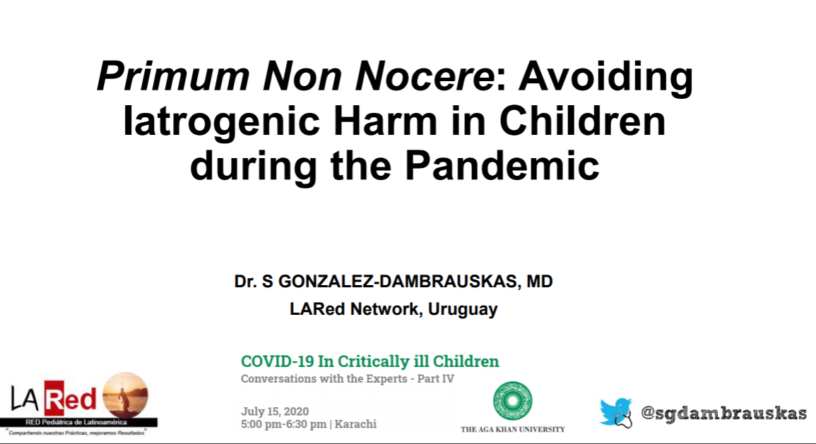 In this thread, I'm live-tweeting  @sgdambrauskas awesome talk for  @AKUGlobal series on  #COVID19 in  #PedsICU Critically important topic  #Zentensivist  #ICURehab  #BacktoBasics  #DoNoHarm