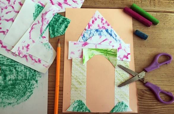 BarberInstitute's tweet photo. Create your own archi-textures! #WellbeingWednesday🏰
Make rubbings of all the textures you can find & cut them out to create your own building. Big or small, real or imaginary… it’s up to you!
Anyone can have a go - share with #SightsofWonder.🎨
➡️ https://t.co/pjqsqWqwRI https://t.co/7CNhicGww0