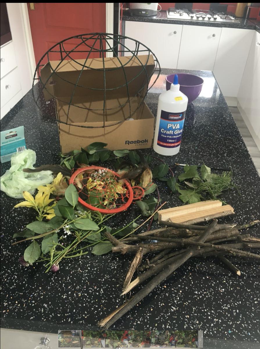 GeogHarper's tweet photo. This week year 7 have been challenged to create a rainforest in a box to demonstrate all they have been researching! What a fantastic entry from Hannah Weaver, Wow! @HarperGreen @Year7HGS https://t.co/5mTPFLuk3N