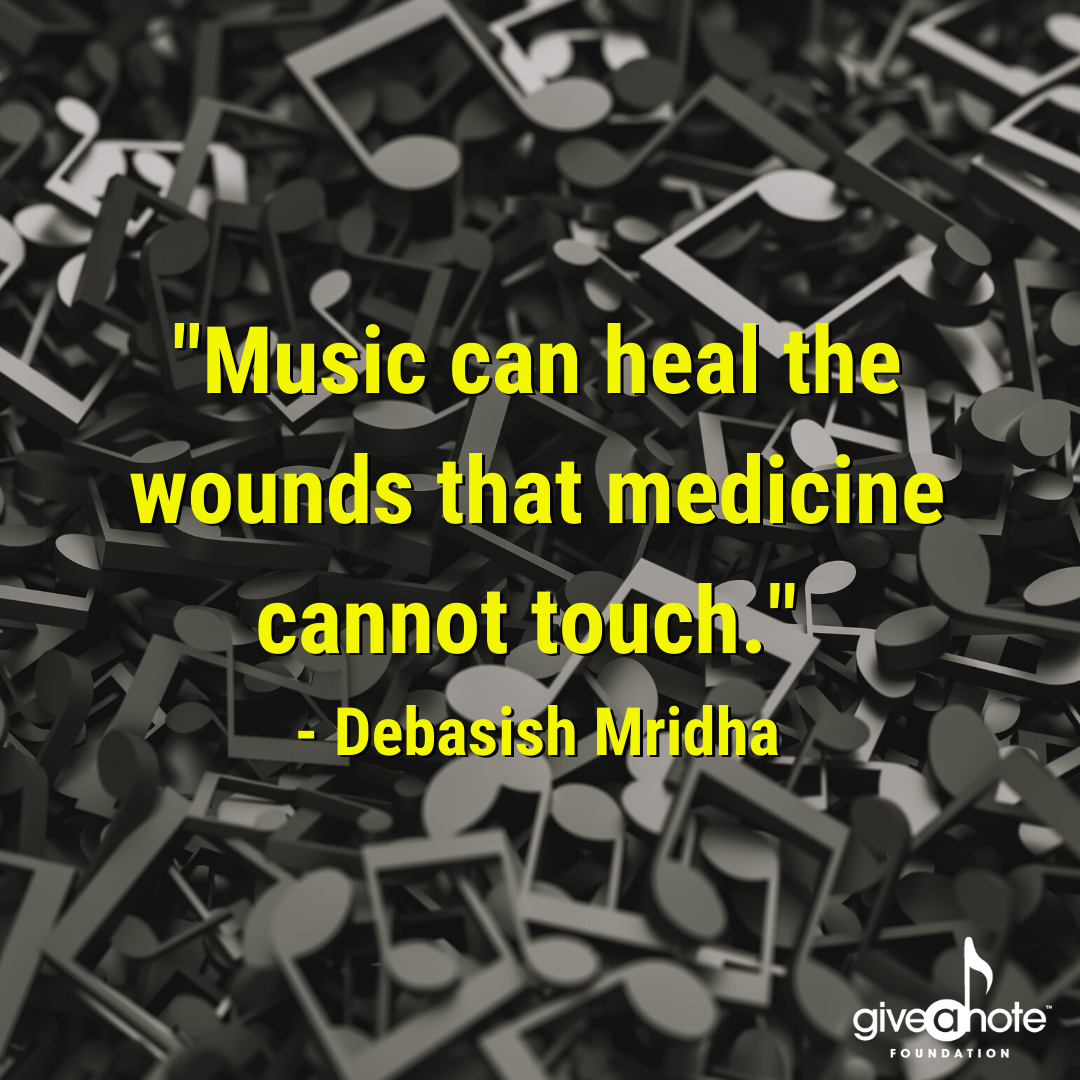 GiveANote's tweet photo. How important is music to your mental health? Research shows many benefits of music therapy to treat depression, trauma, schizophrenia and more: https://t.co/XraUSUewxP

#GiveANote #MusicEdMatters https://t.co/Qplhas2J9g
