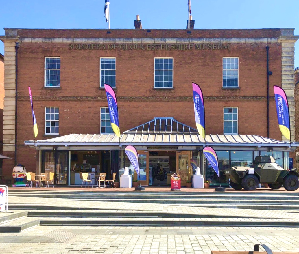 VisitGloucester's tweet photo. Soldiers of Gloucestershire Museum is back open!

You can visit:
Friday to Sunday
10am till 4:30pm
(July hours)

Tuesday - Sunday
10am - 4:30pm
(August hours)

Book here: https://t.co/ufQnATKvVw https://t.co/X0MWxNwv5e