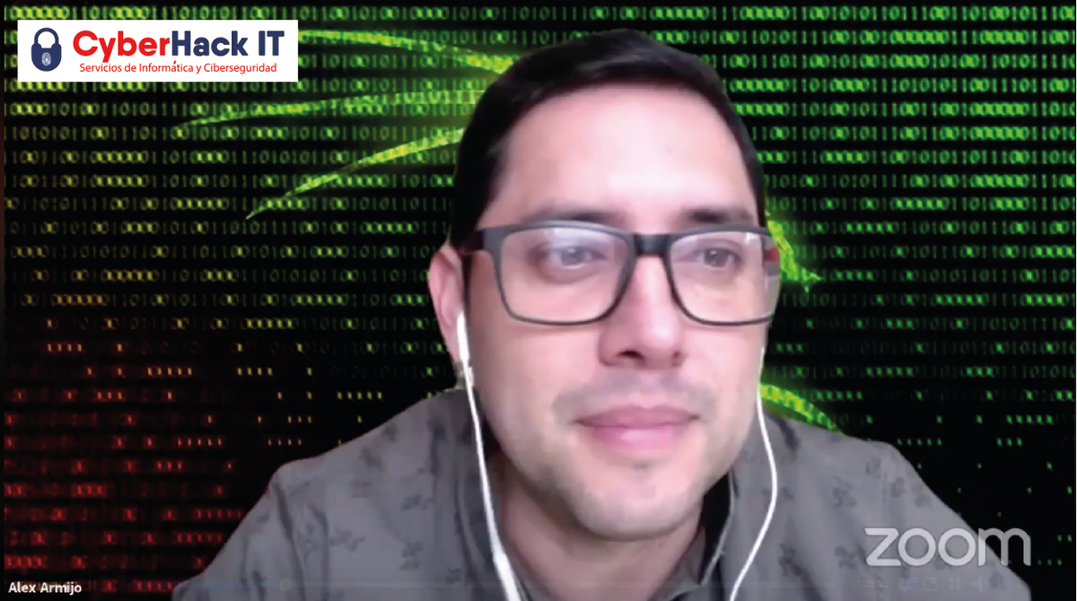 CyberHackIT_SAS's tweet image. Nuestro Gerente General Alex Armijo, participó en el #Foro #TransformaciónDigital y #FinanzasPopulares, con la presentación del tema #CyberSeguridad para #CooperativasDeAhorroYCrédito