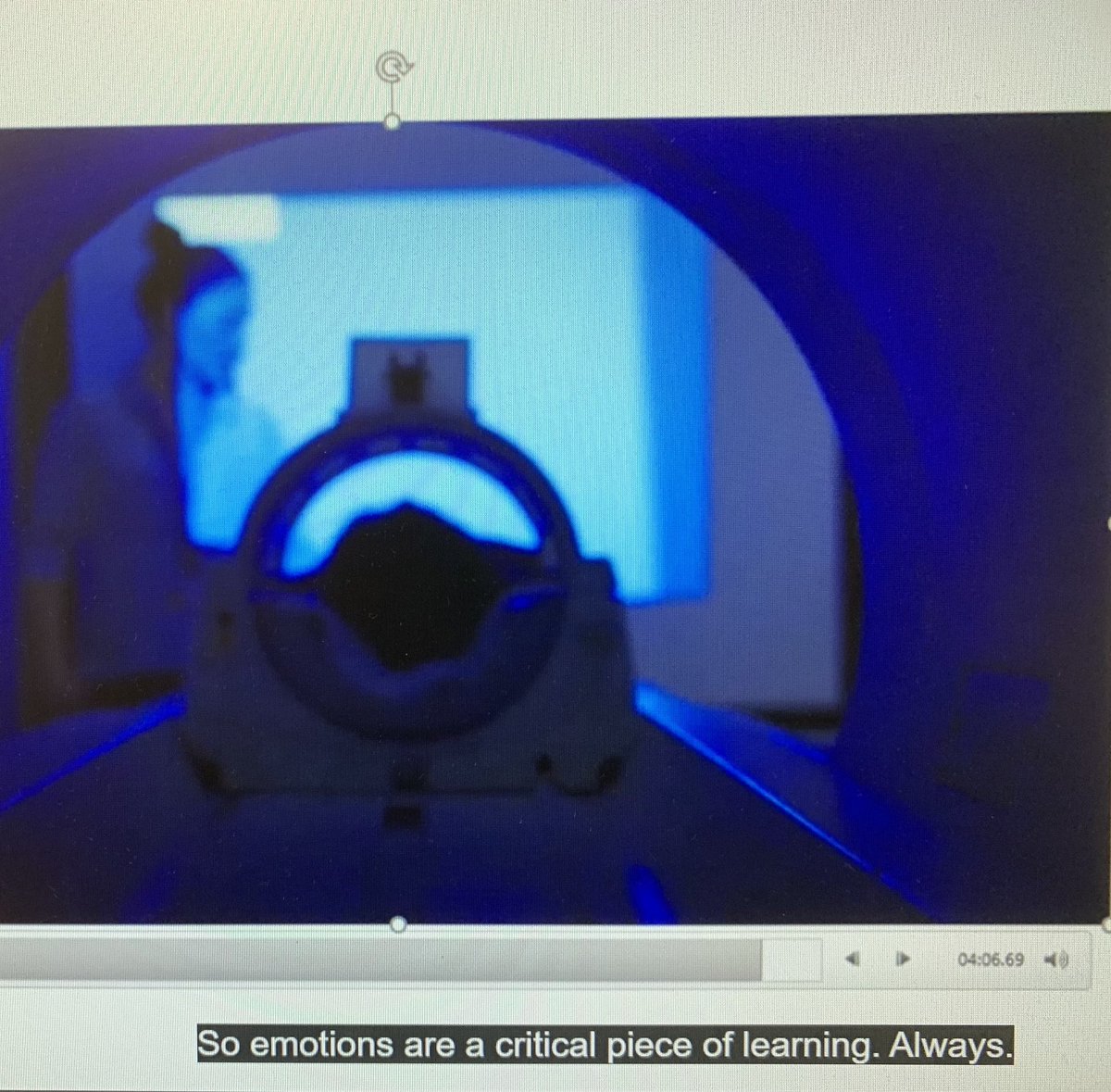 FCPS_BCMS's tweet image. USC neuroscientist Dr. Mary Helen Immordino-Yang reminds #MBEDeepDive participants meaningful learning ALWAYS involves emotions.