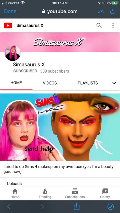 TayeNation - @SimasaurusX I love your content 🥰 https://t.co/JonAncXU3J