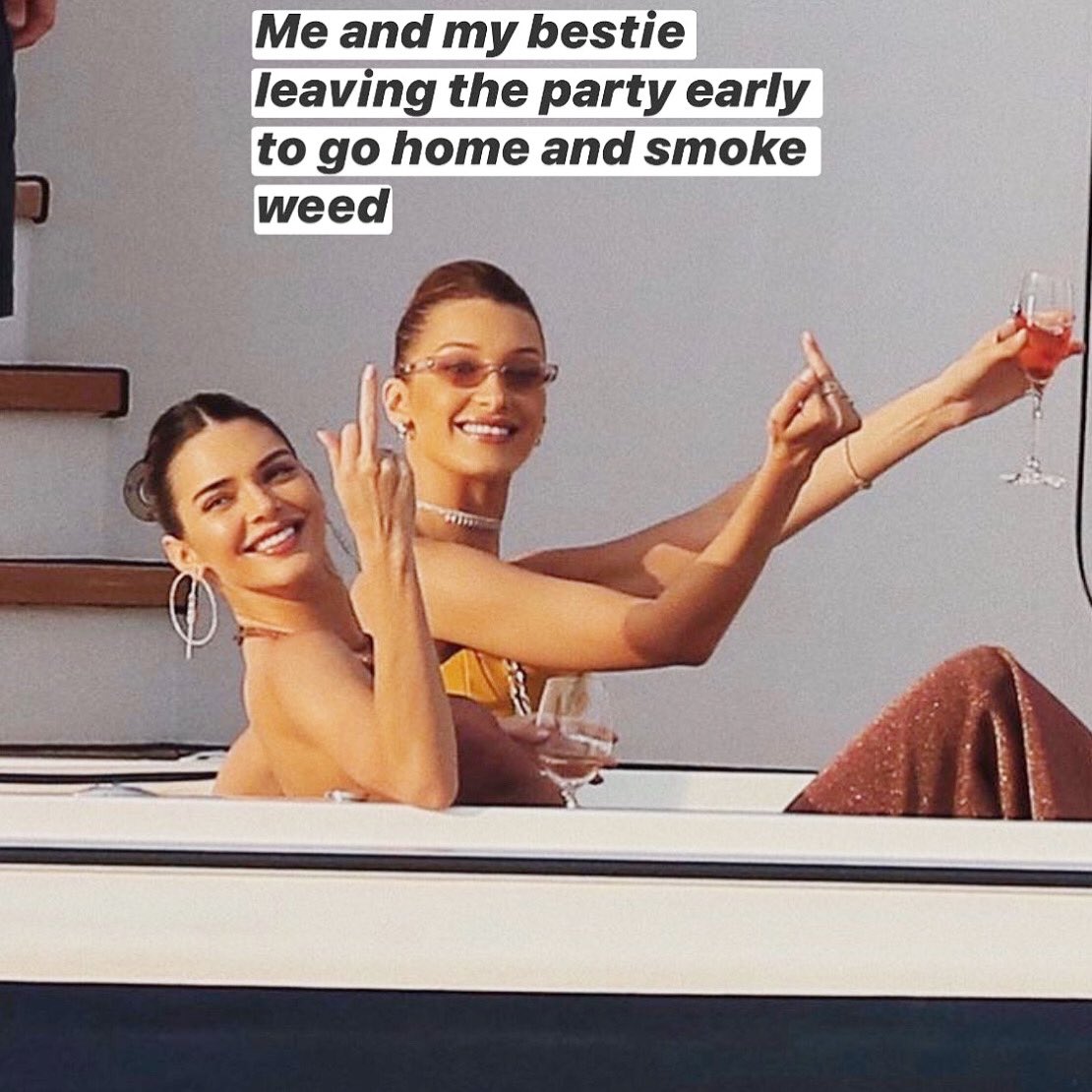 RT if you would rather ditch the party and smoke weed than stay and drink