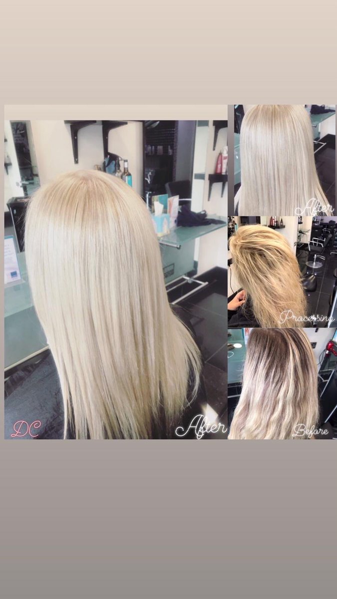 ELIOGEORGIO's tweet photo. From brass to ice blonde, another hair transformation by Tamara Czerwinska 👏, book with her online: https://t.co/WquKdyMuoe https://t.co/yYIDXnAa9x