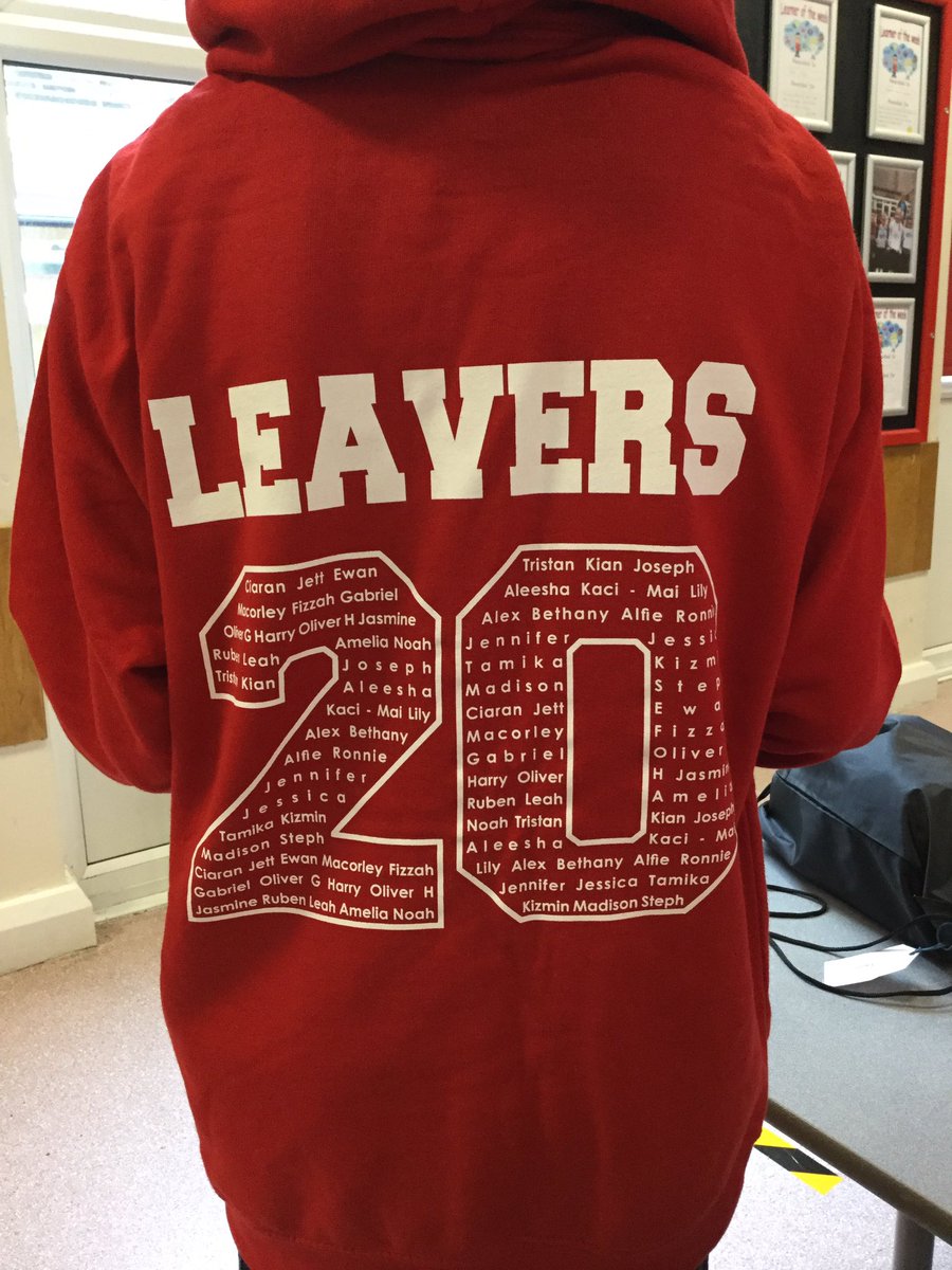 Big thank you to Rick and the Highlighters team for providing our year six leavers with their lovely hoodies #highlighters #teamhightown #onecommunity