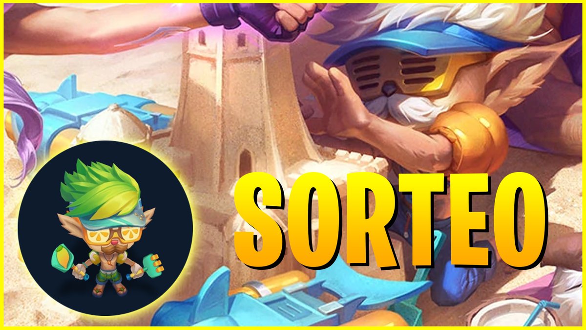 KeriosYT's tweet photo. 🎁SORTEO DE x2 HEIMERDINGER + SKIN FIESTA EN LA PISCINA + CHROMA EXCLUSIVO🎁

📜Requisitos:
 - Sigueme: @KeriosYT
 - RT y Fav al Tweet.
 - Etiqueta a 2 amigos.

Acaba el día 19 de Julio.
Habrá 2 ganadores
🍀¡Mucha suerte!🍀 https://t.co/gQ994UvADY