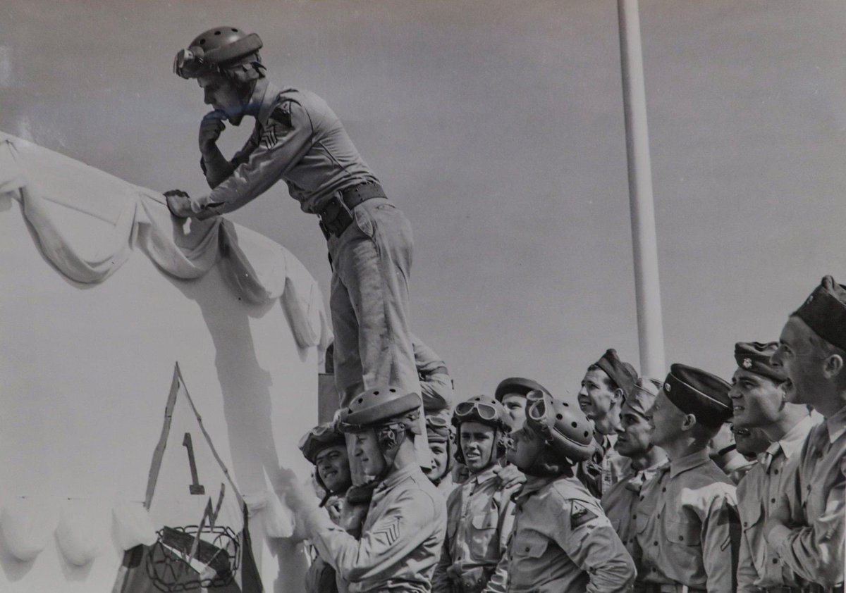 1stArmoredDiv's tweet photo. On this day in 1940, the @usarmy activated the 1st Armored Division at Fort Knox, Kentucky, making #OldIronsides the oldest and most recognizable armor division in the U.S. Army. #1AD80 #ironsoldiers #happybirthday https://t.co/dMaIoIpz2S