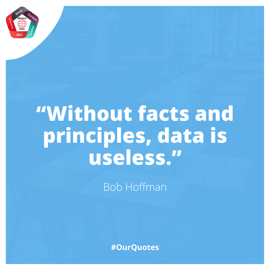 😉 Digital marketing creates and requires data. But just having data isn't going to change anything.

⭐ Data must be accurate and have context to be actionable.

#accuratedata #marketingforrestaurants #usdigitalmedia #digitalmarketing #likemarketing