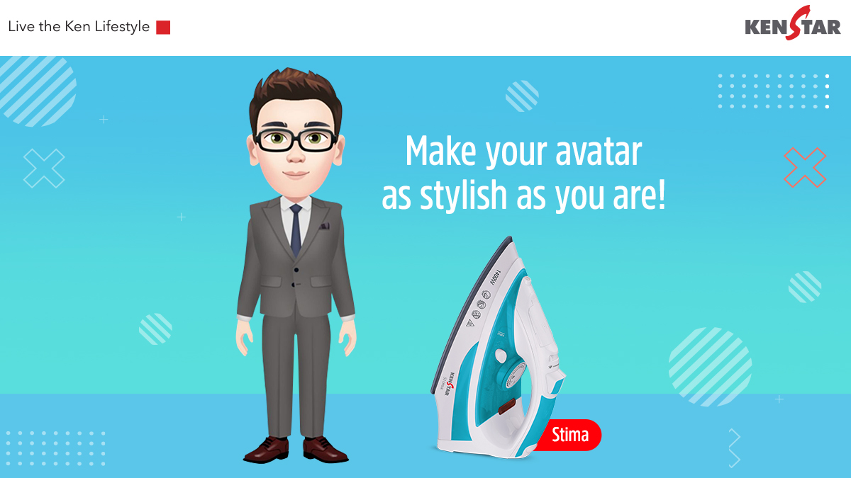 kenstar_india's tweet photo. Always be at your best avatar with Kenstar!
Click here to know more about the product: https://t.co/dTC5NlVJ97
#FacebookAvatars #Stima #Iron #Kenstar https://t.co/JSBPbmNR6R