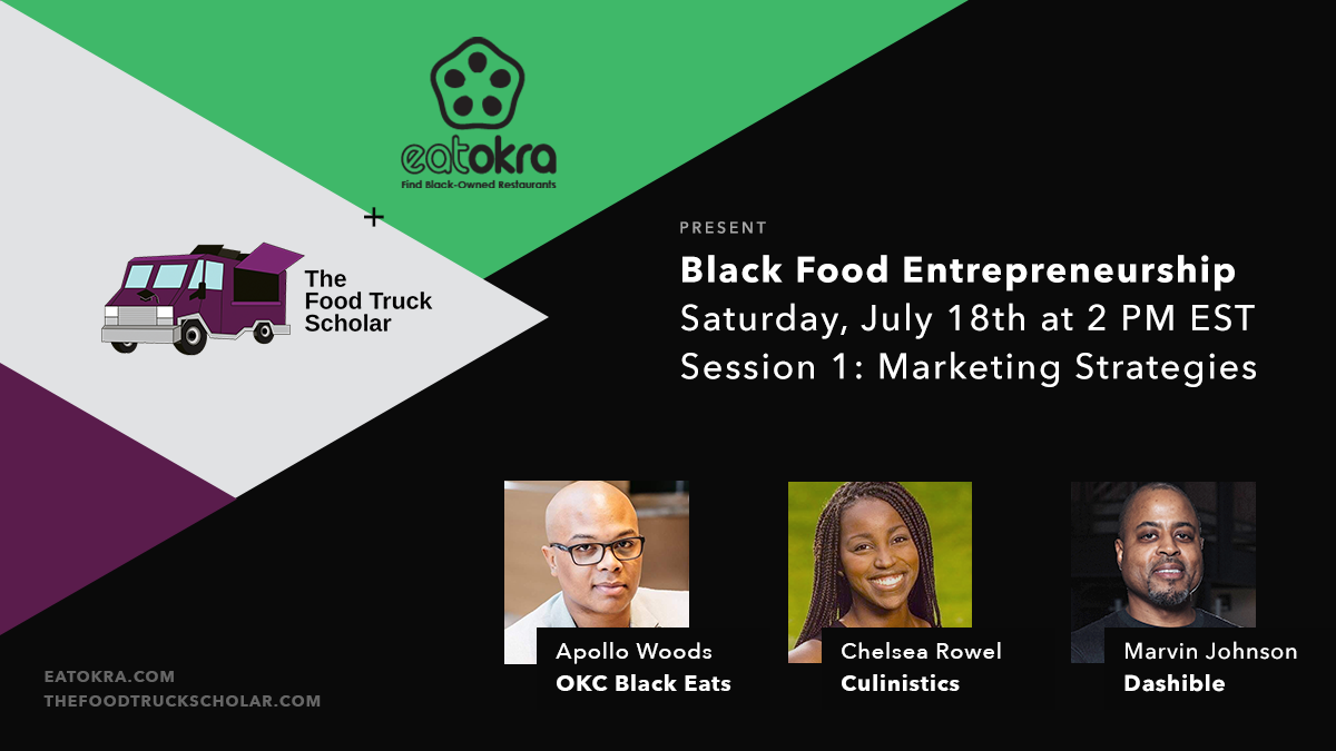 We are looking forward to discussing Black Food Entrepreneurship and Marketing Strategies this weekend
#food #marketing #entrepreneurship #foodtruck