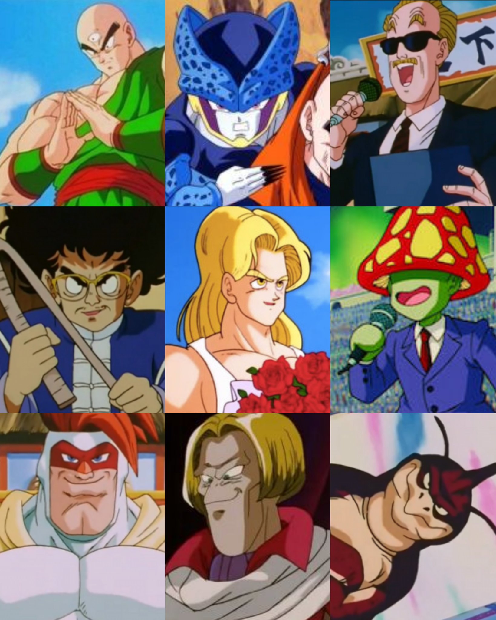 表沢良雄 おもてざわよしお 鈴置洋孝さん ドラゴンボールまとめ 天津飯役以外に セルの子供や 天下一武道会の司会者 あの世の高い声の司会者 悪い家庭教師や変態など 多数の役を演じてました 鈴置洋孝 ドラゴンボール ドラゴンボールz