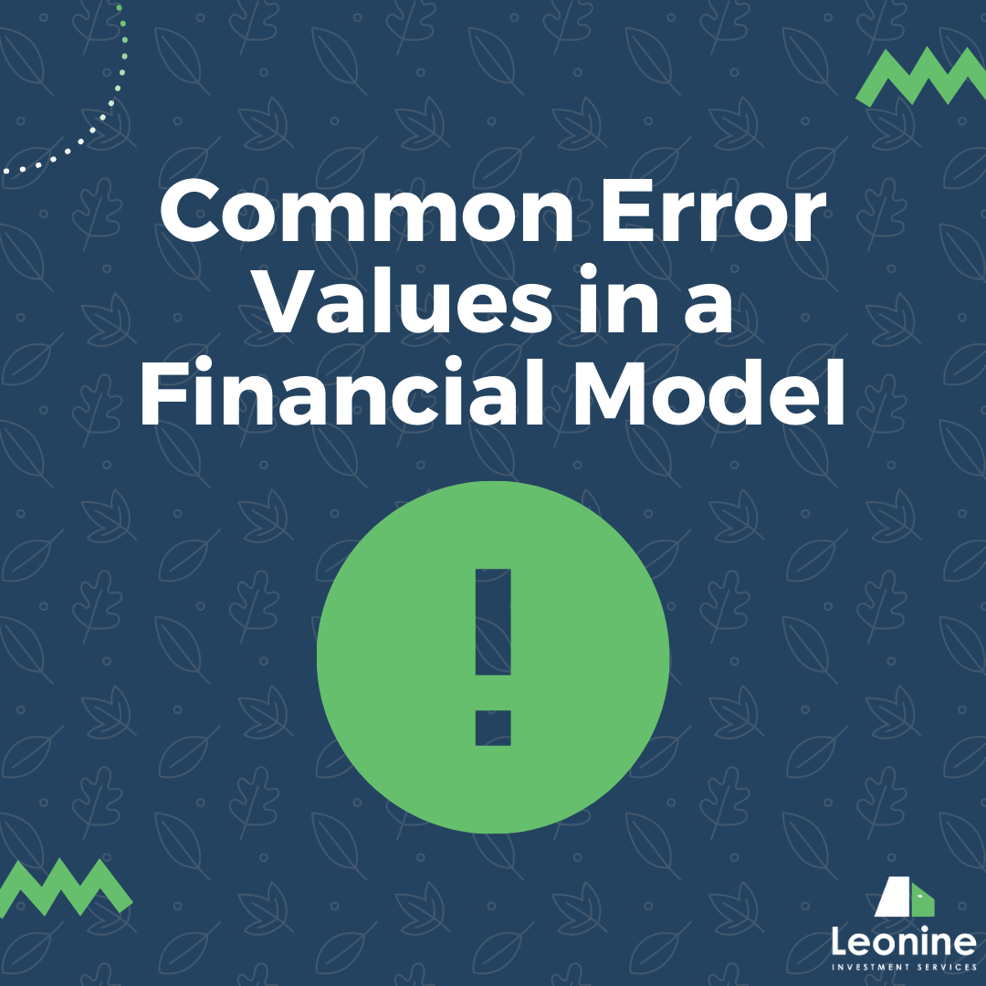 leoninelearning's tweet photo. Even if you're an expert in #financialmodeling, errors inevitably may slip through. Check the thread for a list of common error values that you should look out for when reviewing your model in #Excel.

Do share if you've encountered any of these common error values?

#Leonine https://t.co/3ctNN9H7Op