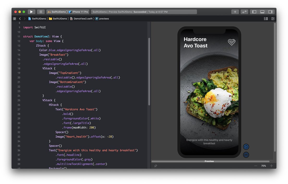__Kaushik's tweet image. Finally I’ve started learning SwiftUI #SwiftLang #SwiftUI #iOSDev