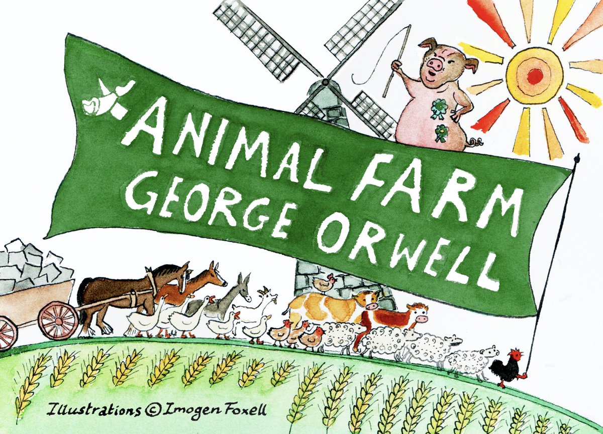 FlipsCoCards's tweet photo. *NEW!* Animal Farm revision cards (20 x A6 double sided) now available to order online 👉🏼 https://t.co/YzcCAaiuFT

Thanks again to @imogenfoxell for another set of sublime illustrations 🎨 #AnimalFarm #TeamEnglish https://t.co/puT2kVAJrA