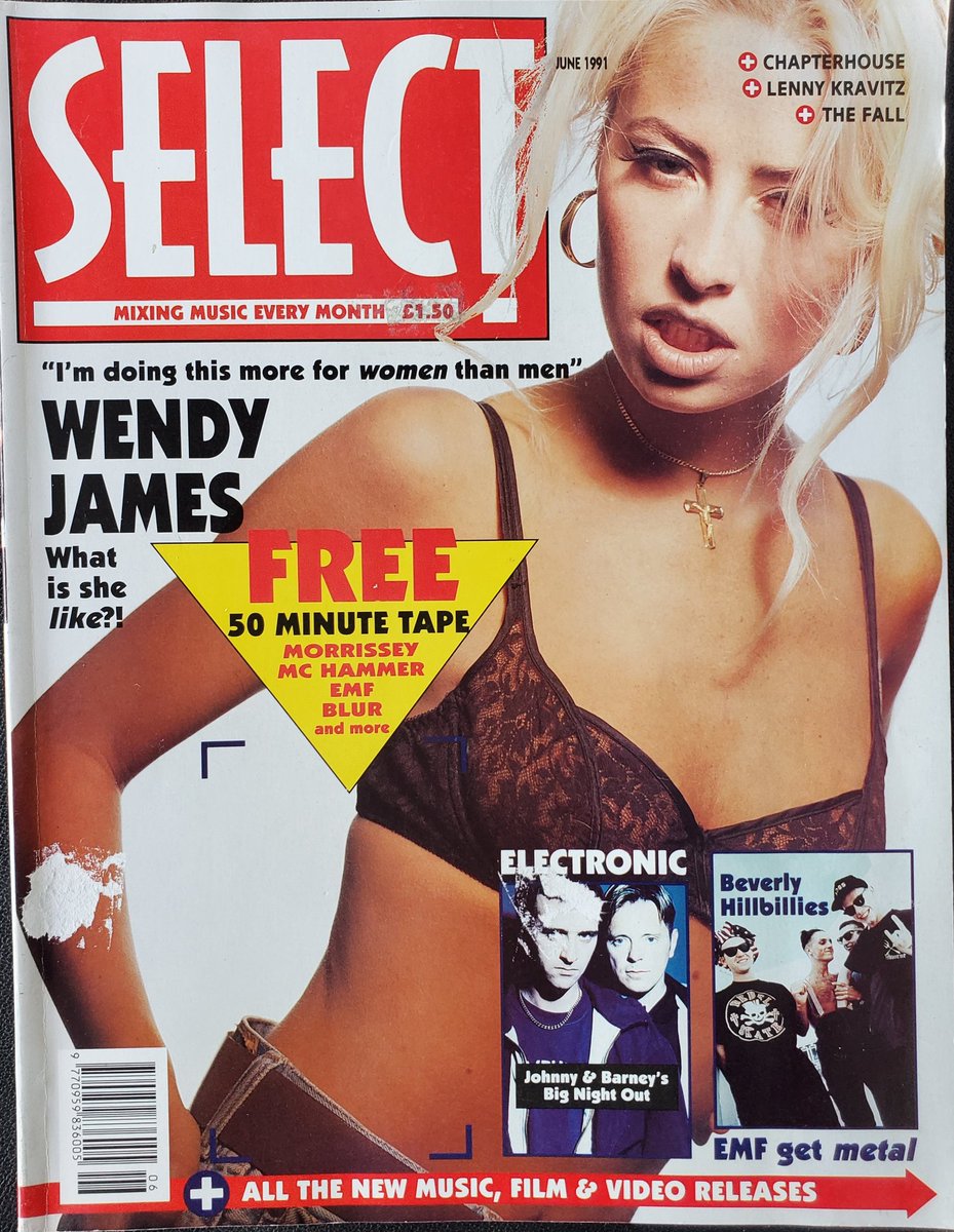 jeffwojtasiak's tweet photo. I was going through boxes and found this! @THEWENDYJAMES #Selectmagazine #TransvisionVamp https://t.co/NuQVO3JTSv