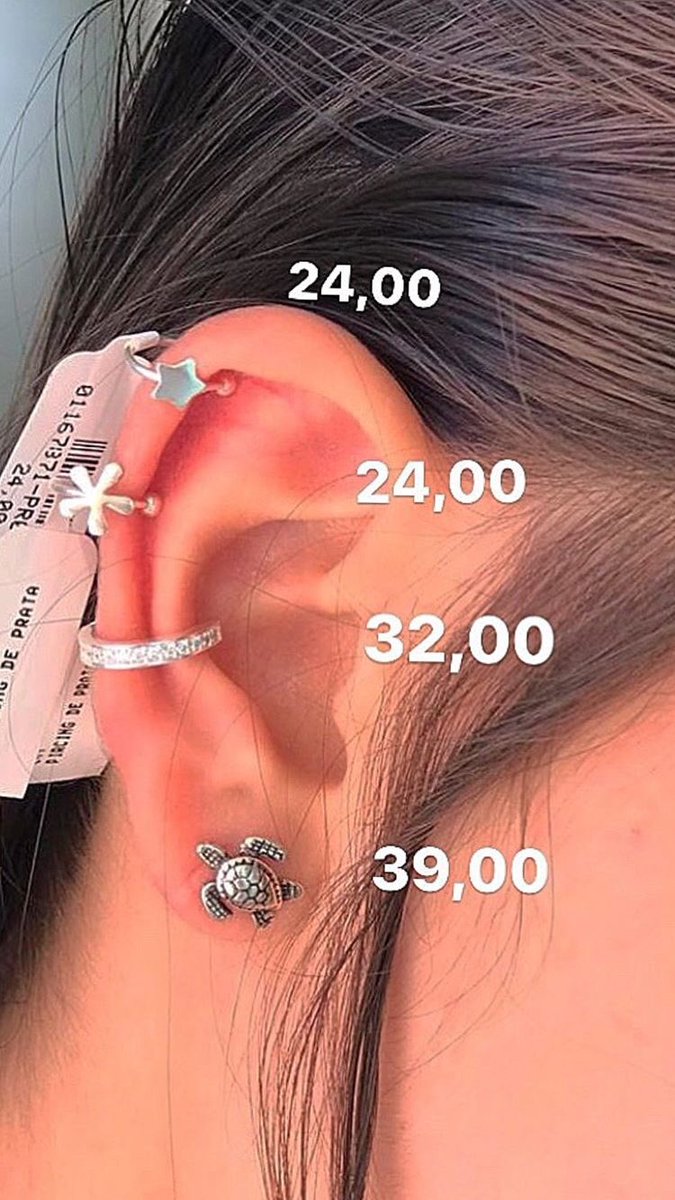 pratasar1's tweet photo. Piercings fake e brinco de tartaruga, lindos, né? ✨
Chama na DM 🥰

 #prata #prata925 #pratas #pratalovers #pratalove #pratafina #pratadelei #prataria #pratabali #pratas925 #pratafeminina #pratapura #prata925love #prataslindas #pratalegitima https://t.co/yGwONyuqkP