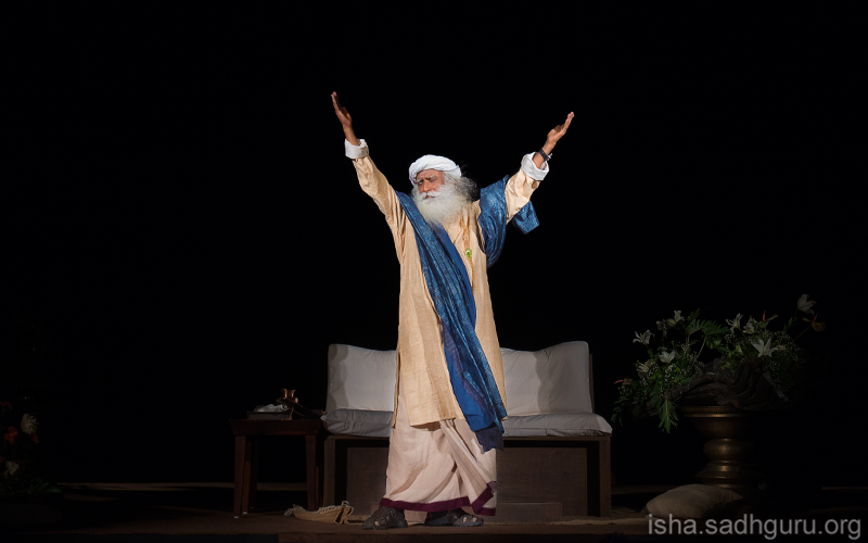 Are you here to experience life or to think about it. #SadhguruQuotes