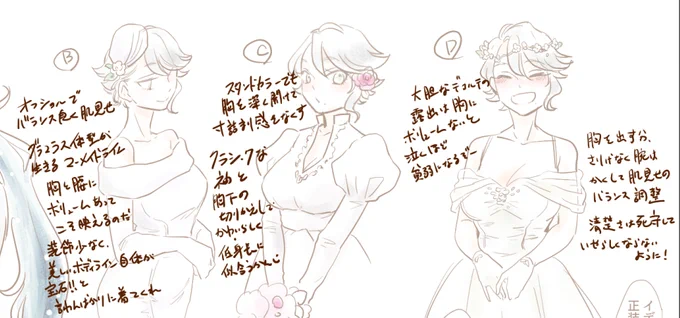 #twst女体化 ♀?氏〜 あんま読まなくていい解説 