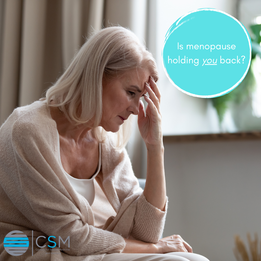 Is menopause holding you back? Bio-identical hormone therapy may be the perfect solution for you! As menopause creeps up, your hormone levels go down. Bio-identical hormone therapy will increase your level of hormones that have been reduced and alleviate menopause symptoms.