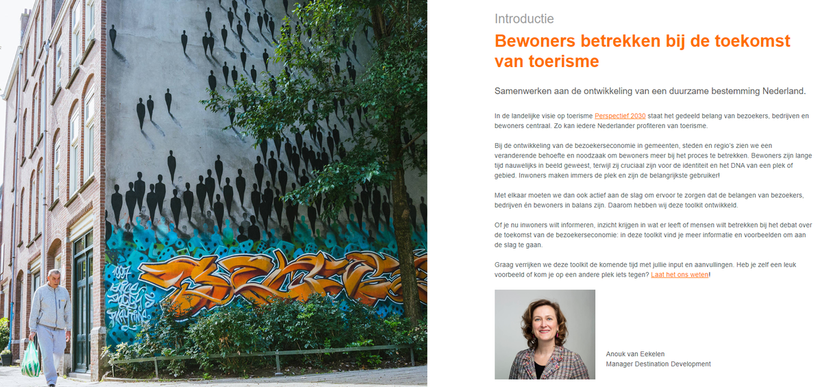 NBTC's tweet photo. Bekijk onze nieuwe #toolkit '#Bewoners betrekken bij de toekomst van #toerisme' op https://t.co/t6O4LqgNGJ. Weet je nog niet precies hoe bewoners over toerisme denken? Zoek je manieren om bewoners een stem te geven? Of wil je überhaupt meer weten over bewonersbetrokkenheid? https://t.co/b7OCdOZNGM