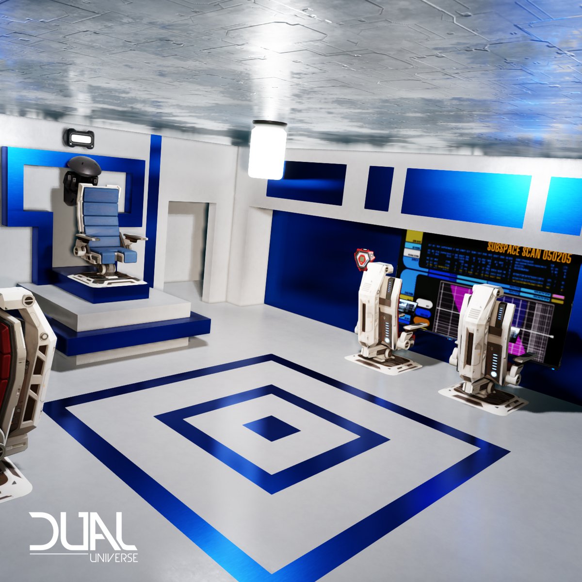 dualuniverse's tweet image. The "TNS Richter" is a ship purposely built for PVP by Walter of the "Antares Expeditionary Force" organization. Send us a picture of your build with coordinates to community@novaquark.com for a chance to get featured!⁠