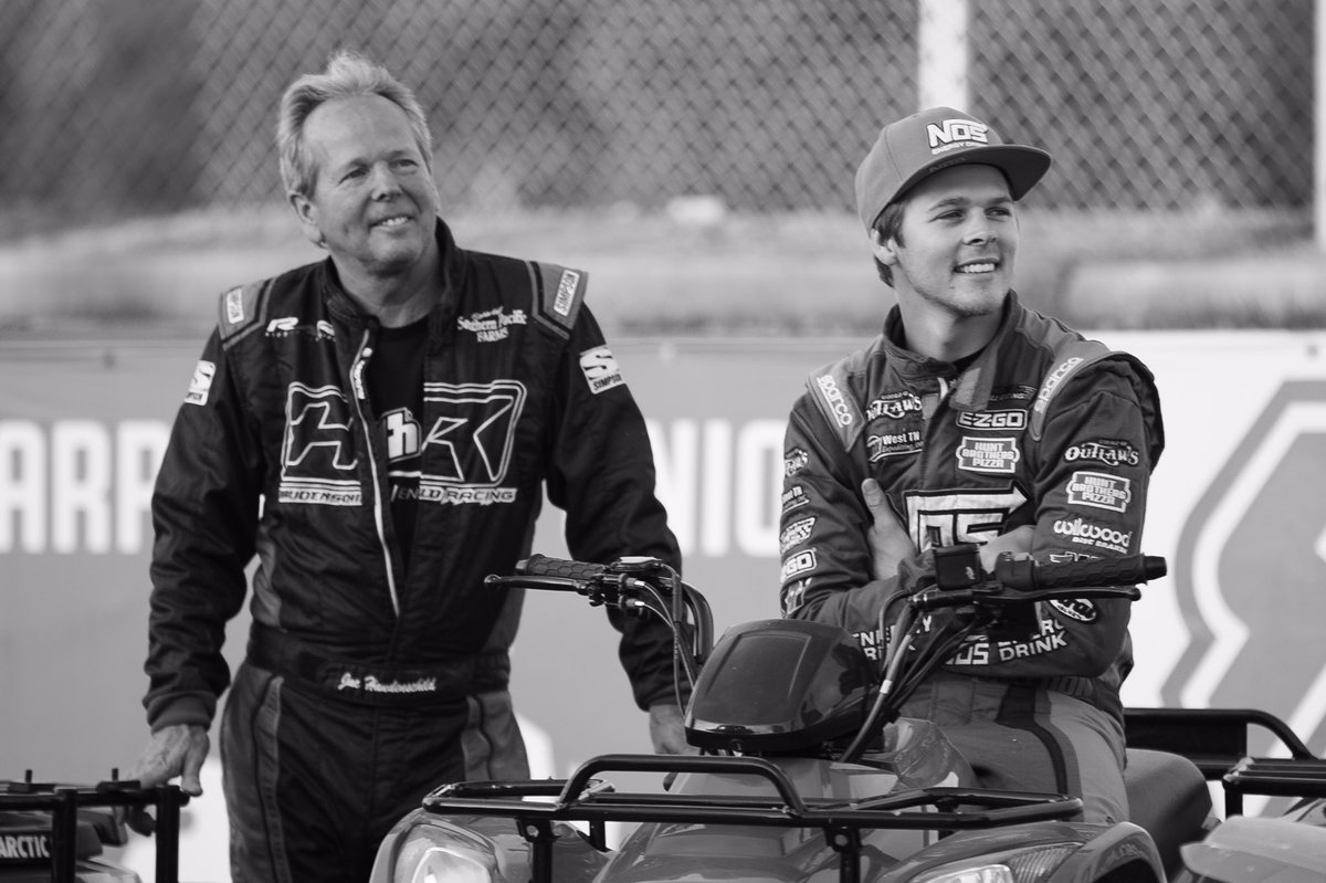 SheldonHaud's tweet photo. Finished 3rd at the Brad Doty Classic! Had so much fun racing with dad for 40 laps!! He finished 5th 👊🏼 was awesome having a bunch of family and fans there. https://t.co/QJic8ZMH3N