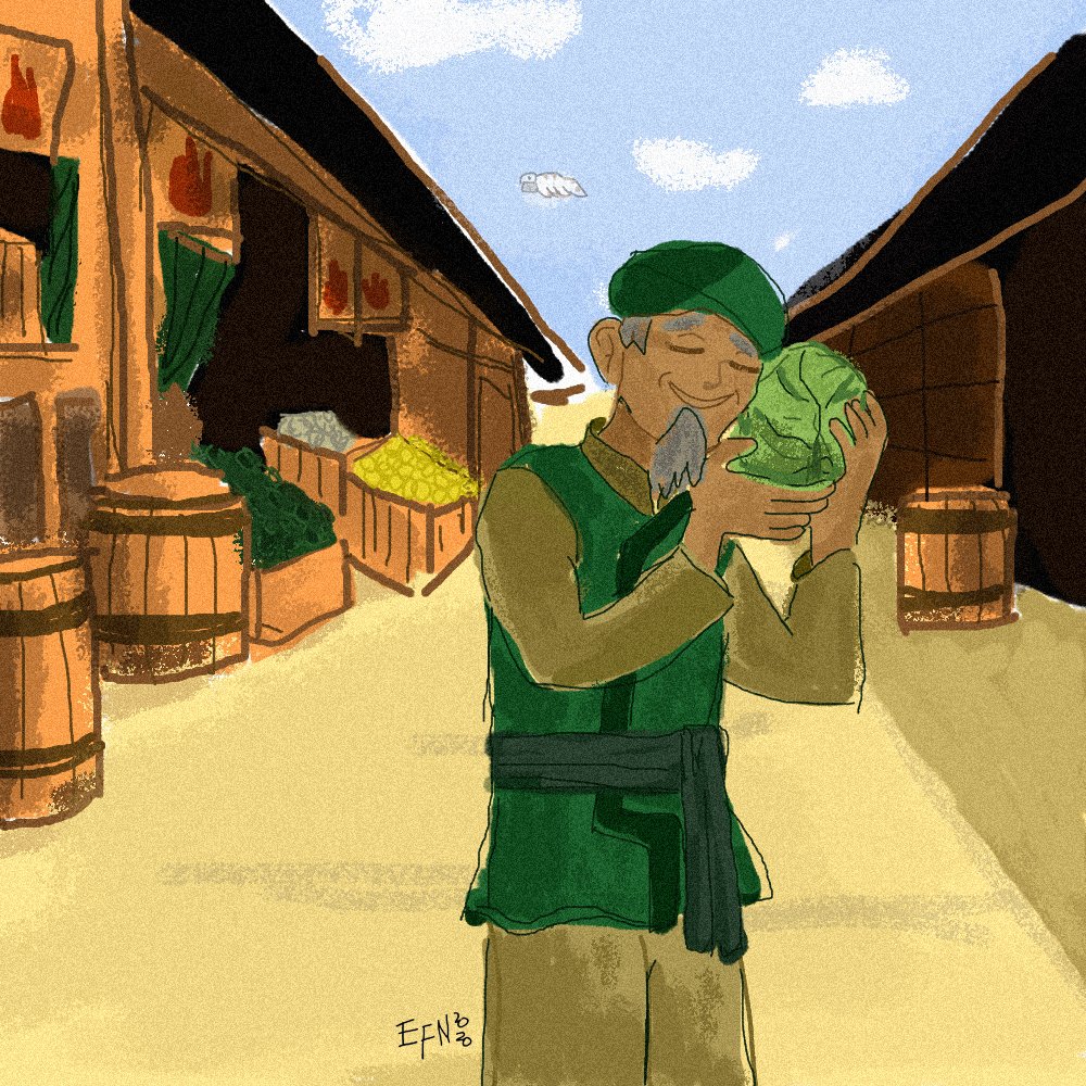 Edwinfauqon's tweet photo. This could be us, but you're not a cabbage.
-
#AvatarTheLastAirbender #cabbagemerchant #cabbageman https://t.co/ntc8j9nLxZ